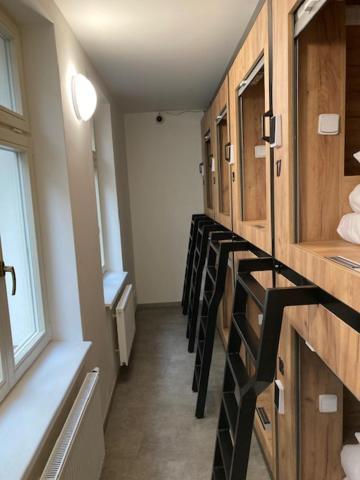 Capsule Hostel Andel Centre Spirit Praha Bagian luar foto